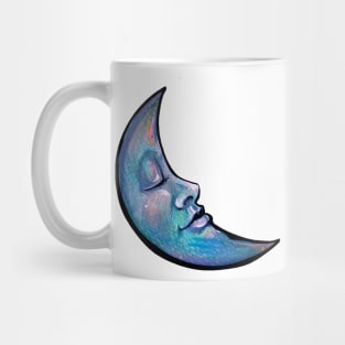 Once In A Blue Sleeping Moon Mug